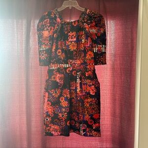 Desigual Multicolor Floral Mini Dress